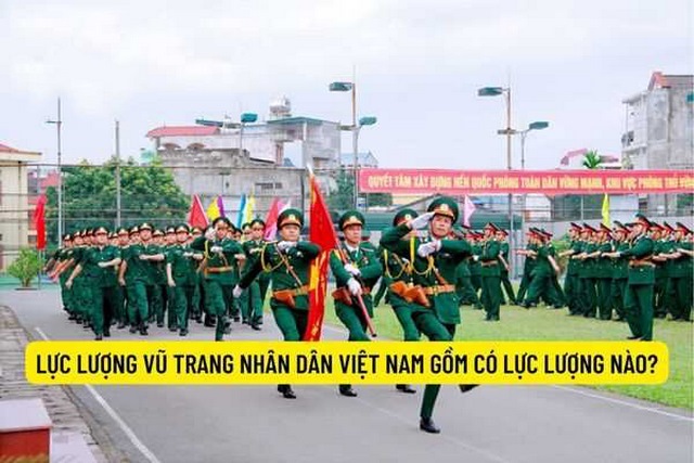 Thắc mắc Quân đội nhân dân Việt Nam gồm những lực lượng nào?